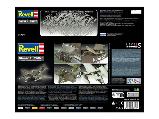Maquettes avions : Messerschmitt Me262A-1a/U4 1/32 - Revell 03749