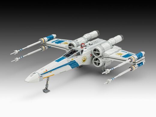 Maquette Star Wars : Model set The Mandalorian : New Republic X-Wing Fighter 1/57 - Revell 66791
