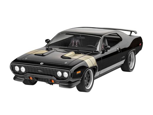 Maquette voiture : Fast & Furious - Dominic's 1971 Plymouth GTX 1/24 - Revell 07692