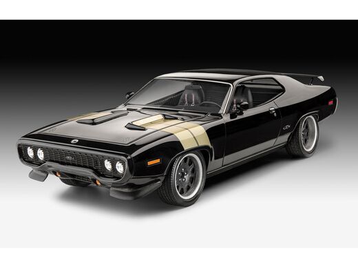 Maquette voiture : Fast & Furious - Dominic's 1971 Plymouth GTX 1/24 - Revell 07692