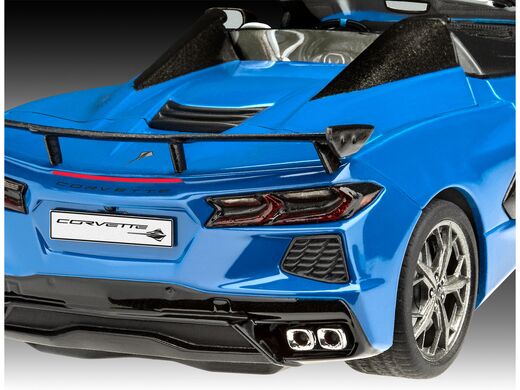 Maquette voiture de sport : Model Set Corvette C8 Cabriolet 1/25- Revell 67750