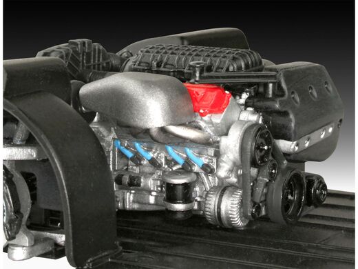 Maquette voiture de sport : Model Set Corvette C8 Cabriolet 1/25- Revell 67750