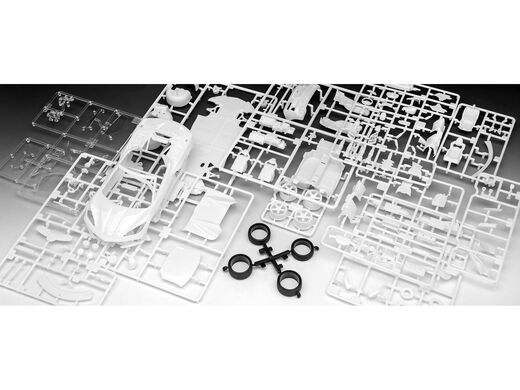 Maquette voiture de course : Corvette C8 Cabriolet - Revell 07750