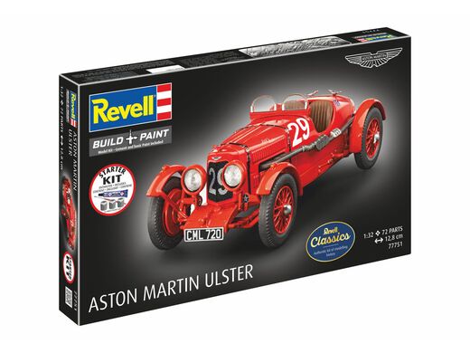 Maquette voiture : Starter Kit Aston Martin Ulster 1/32 - Revell 77751