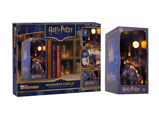 Serre-livres Bois Harry Potter : Château de Poudlard - Revell 00544