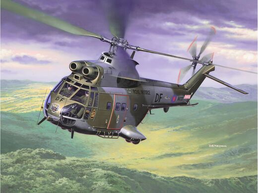 Maquette hélicoptère : Westland Puma HC.1 1/144 - Revell 03746