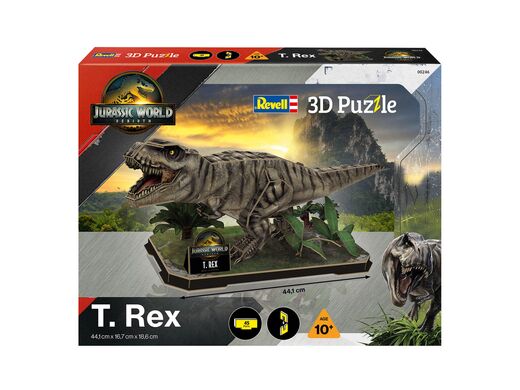 Puzzle 3D : Jurassic World Rebirth - T. Rex - Revell 00246