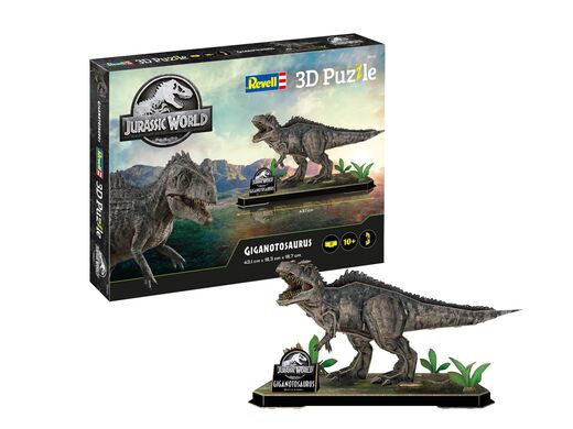 Puzzle 3D : Jurassic World Dominion - Giganotosaurus - Revell 00245