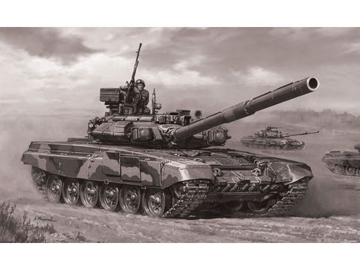 Maquette militaire : Char d'assaut T-90 - 1/72 - Zvezda 5020