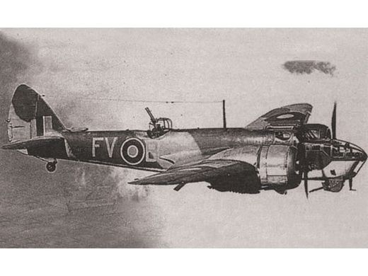 Maquette d'avion militaire : Bristol Blenheim Mk.IV - 1/200 - Zvezda 06230