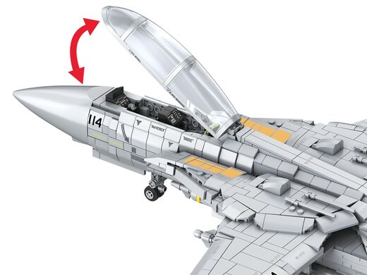 Maquette avion militaire : Maverick's F-14A Tomcat Top Gun Brick System 1/32 - Revell 00963