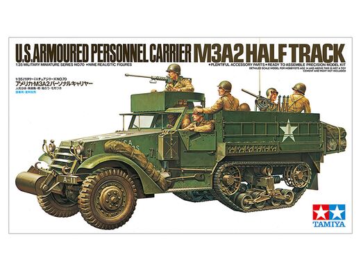 Maquette véhicule allemand - Semi-chenillé M3A2 1/35 - Tamiya 35070