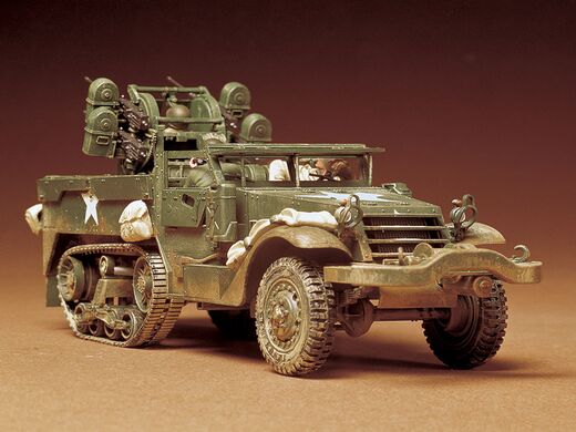 Maquette véhicule américain - Semi-chenillé américain M16 1/35 - Tamiya 35081
