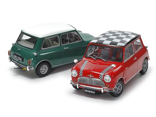 Maquette voiture : Morris Mini Cooper 1275S Mk.I 1/24 - Tamiya 24039