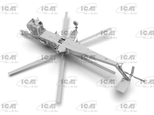 Maquette hélicoptère : Sikorsky CH-54A Tarhe. US Heavy Helicopter 1/72 - ICM 72001