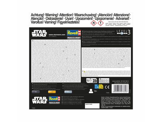 Maquette avion : Starter Kit Anakin's Starfighter 1/58 - Revell 73606