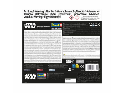Maquette Star Wars : Starter Kit Obi-Wan's Starfighter 1/58 - Revell 73607
