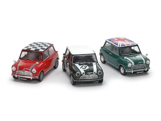 Maquette voiture : Morris Mini Cooper Racing 1/24 - Tamiya 24130