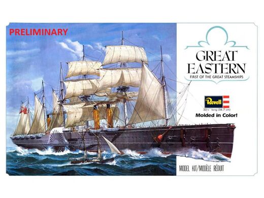 Maquette voilier paquebot : Great Eastern - 75 ans 1/388 - Revell 5608