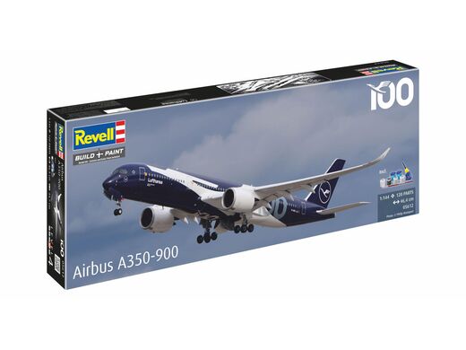 Coffret Cadeau avion A350-900 - Lufthansa 100 Ans 1/144 - Revell 05612 5612