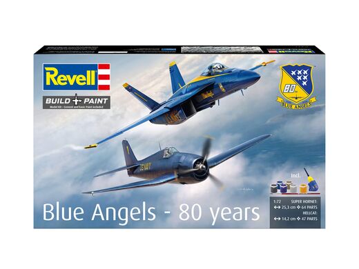 Coffret cadeau maquette : Blue Angels - 80 Ans 1/72 - Revell 05613 5613