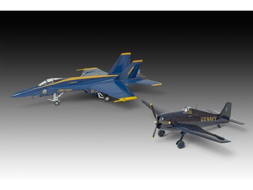 Coffret cadeau maquette : Blue Angels - 80 Ans 1/72 - Revell 05613 5613