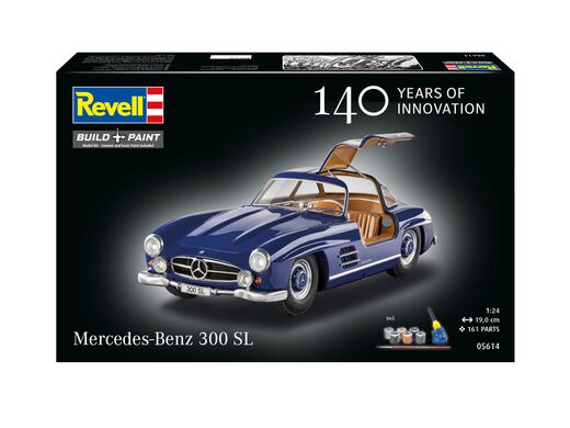 Coffret cadeau : Coffret cadeau Mercedes-Benz 300 SL 100 ans 1/24 - Revell 05614 5614