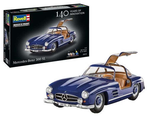 Coffret cadeau : Coffret cadeau Mercedes-Benz 300 SL 100 ans 1/24 - Revell 05614 5614