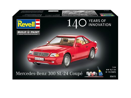 Coffret cadeau : maquette automobile Mercedes-Benz 300 SL-24 Coupé - Revell 05615 5615