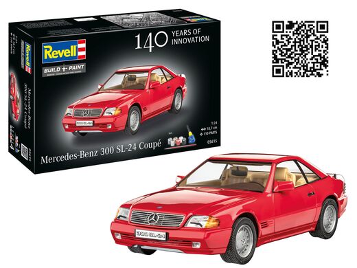 Coffret cadeau : maquette automobile Mercedes-Benz 300 SL-24 Coupé - Revell 05615 5615