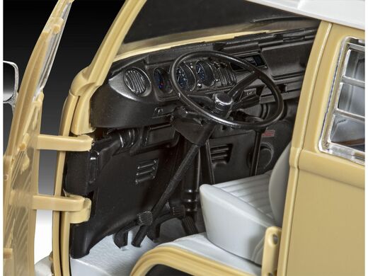 Maquette voiture : Easy-Click Vw T2 Camper - 1:24 - Revell 07676 7676