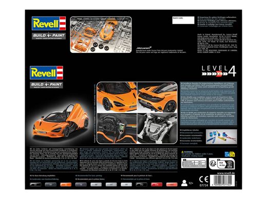 Maquette supercar : McLaren 750S 1/24 - Revell 07734 7734