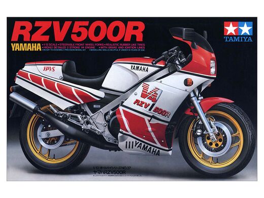 Maquette Yamaha RZV 500R 1/12 Tamiya 14037 moto sportive vintage maquette