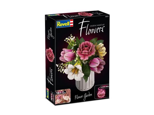 Maquette en bois pour débutant : Fleurs en Bois : Jardin floral - Revell 00632