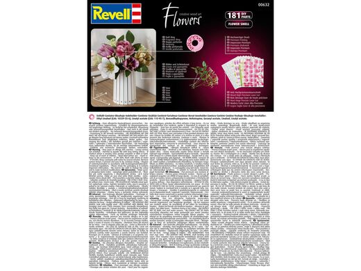Maquette en bois pour débutant : Fleurs en Bois : Jardin floral - Revell 00632