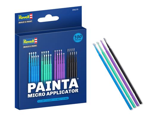 Accessoires de modélisme : 100 Micro applicateurs de précision - Revell 39619