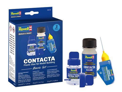 Colle pour maquettes : Ensemble de 3 colles pour maquettes - Revell 39618