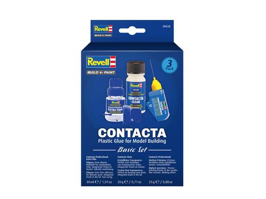 Colle pour maquettes : Ensemble de 3 colles pour maquettes - Revell 39618