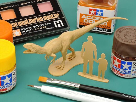 Maquette de dinosaure re à clipser et à peindre : FUKUIRAPTOR au 1/35 - Tamiya 28501