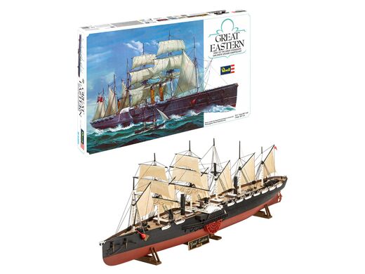 Maquette voilier paquebot : Great Eastern - 75 ans 1/388 - Revell 5608 05608