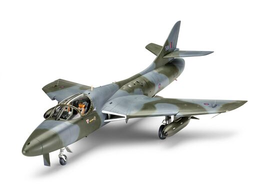 Maquette avion militaire : Hawker Hunter T.7/T.7A 1/32 - Revell 03786 3786
