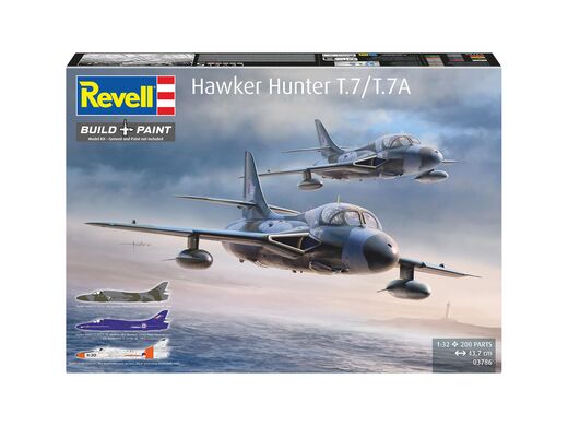 Maquette avion militaire : Hawker Hunter T.7/T.7A 1/32 - Revell 03786 3786