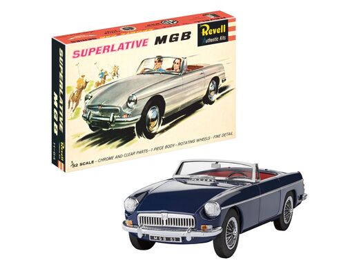 Maquette automobile : MGB Roadster - 75 ans 1/32 - Revell 07753 7753