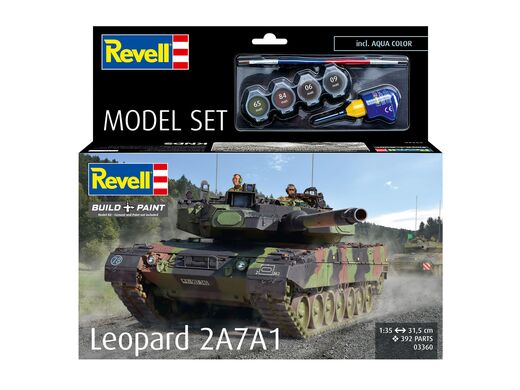 Maquette militaire : Model set Tank Leopard 2A7A1 1/35 - Revell 63360  63360