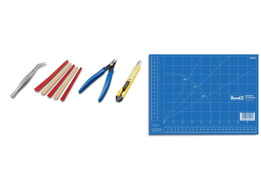 Accessoires de modélisme : Set d'outils revell 9 pièces - Revell 39639