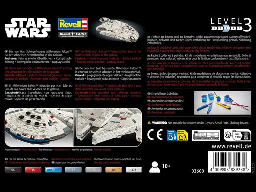 Maquette Star Wars : Millennium Falcon - Revell 03600 3600