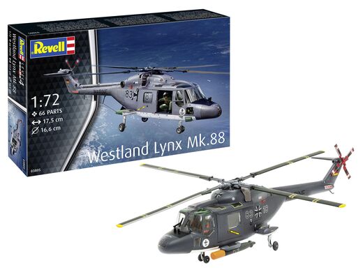 Maquette d'hélicoptère : Westland Lynx Mk.88 1/72 - Maquette d'hélicoptère : Westland Lynx Mk.88 1/72 - Revell 03805  3805Revell 03805  3805
