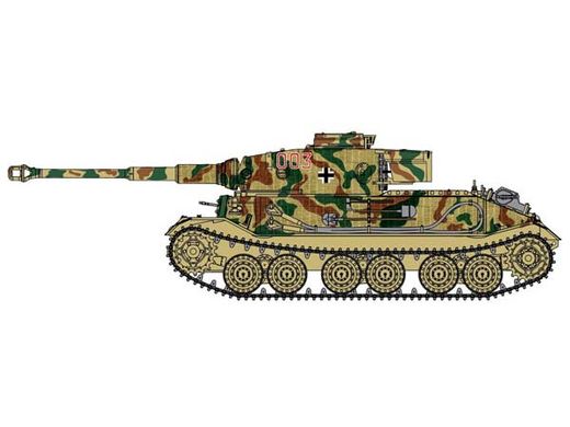 Maquette char d'assaut : Panzer VI (P) avec Zimmerit - 1/35 - Dragon 06797