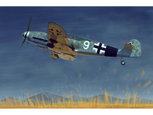 Maquette avion militaire : Messerschmitt BF-109G10 1944 - 1:32 - Trumpeter 02298