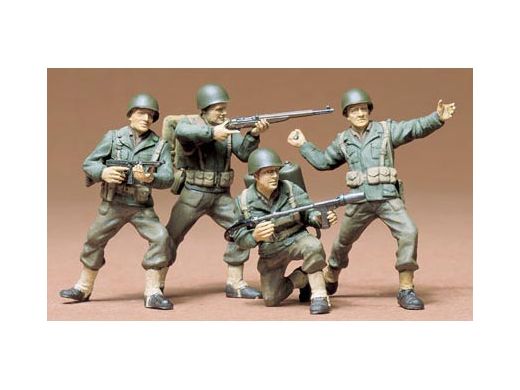 Figurines militaires : Infanterie US - 1/35 - Tamiya 35013